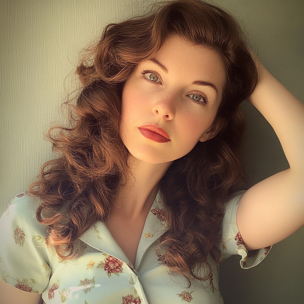 A 1950s stereotypical housewife | Source: No source