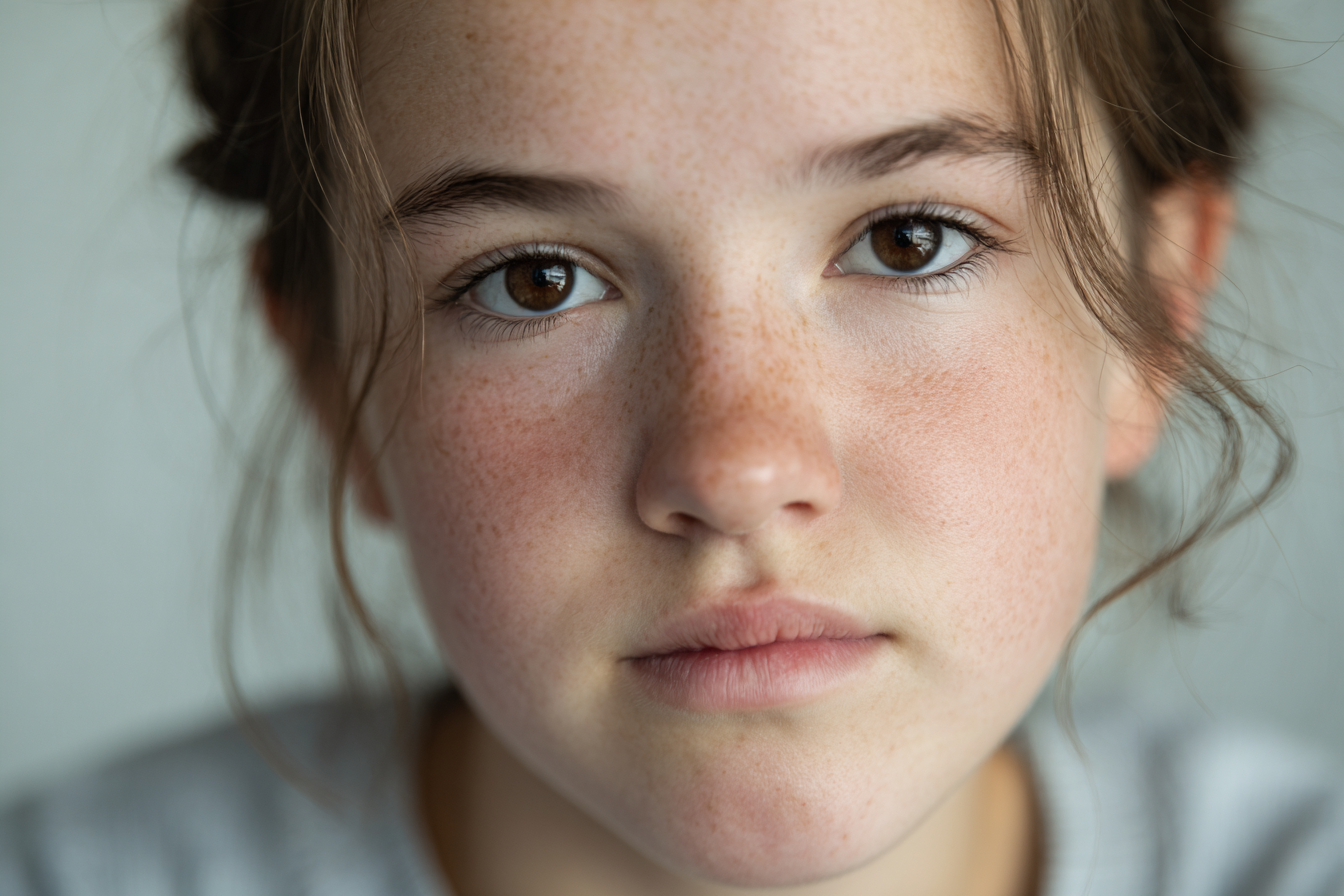 A close-up shot of a girl | Source: No source