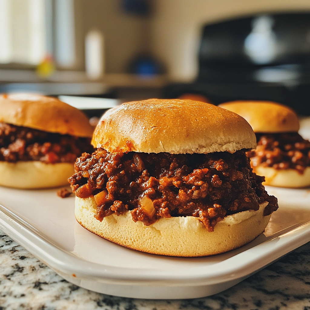 Sloppy joes on a plate | Source: no source