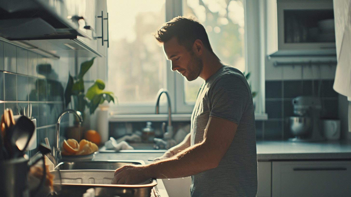 A man in the kitchen | Source: no source