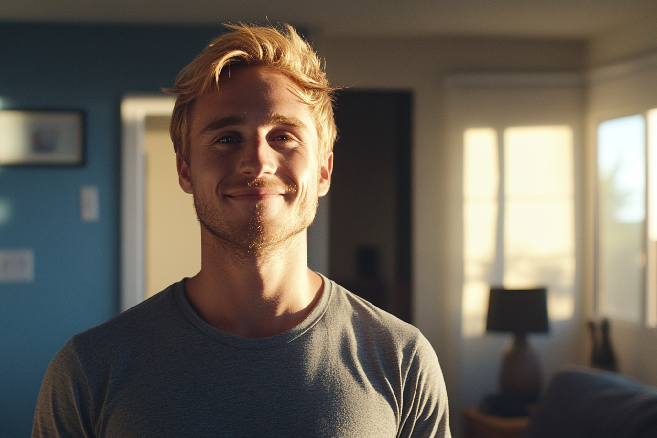 A man smiling | Source: No source