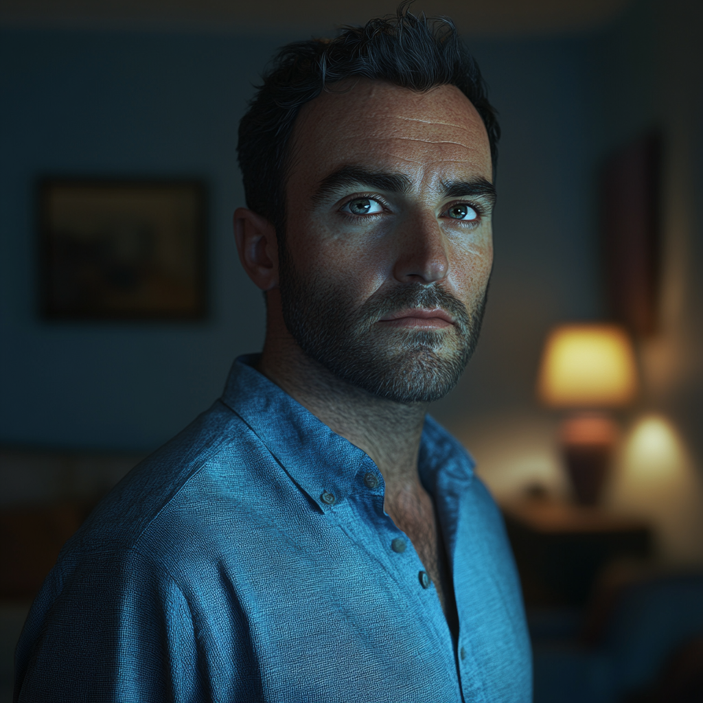A man standing in his living room | Source: no source
