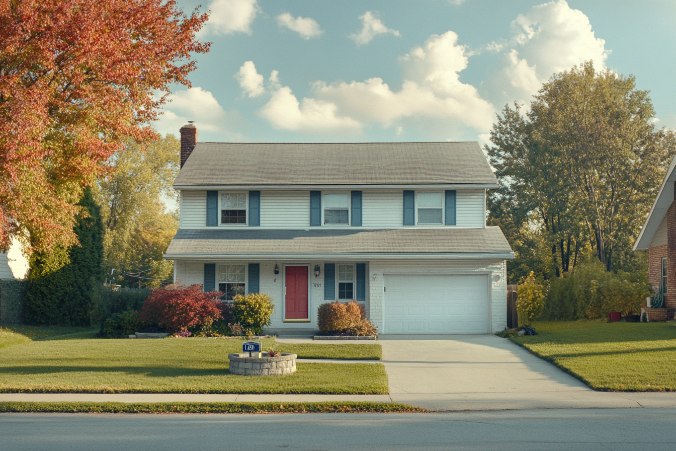 Well-kept suburban house | Source: no source