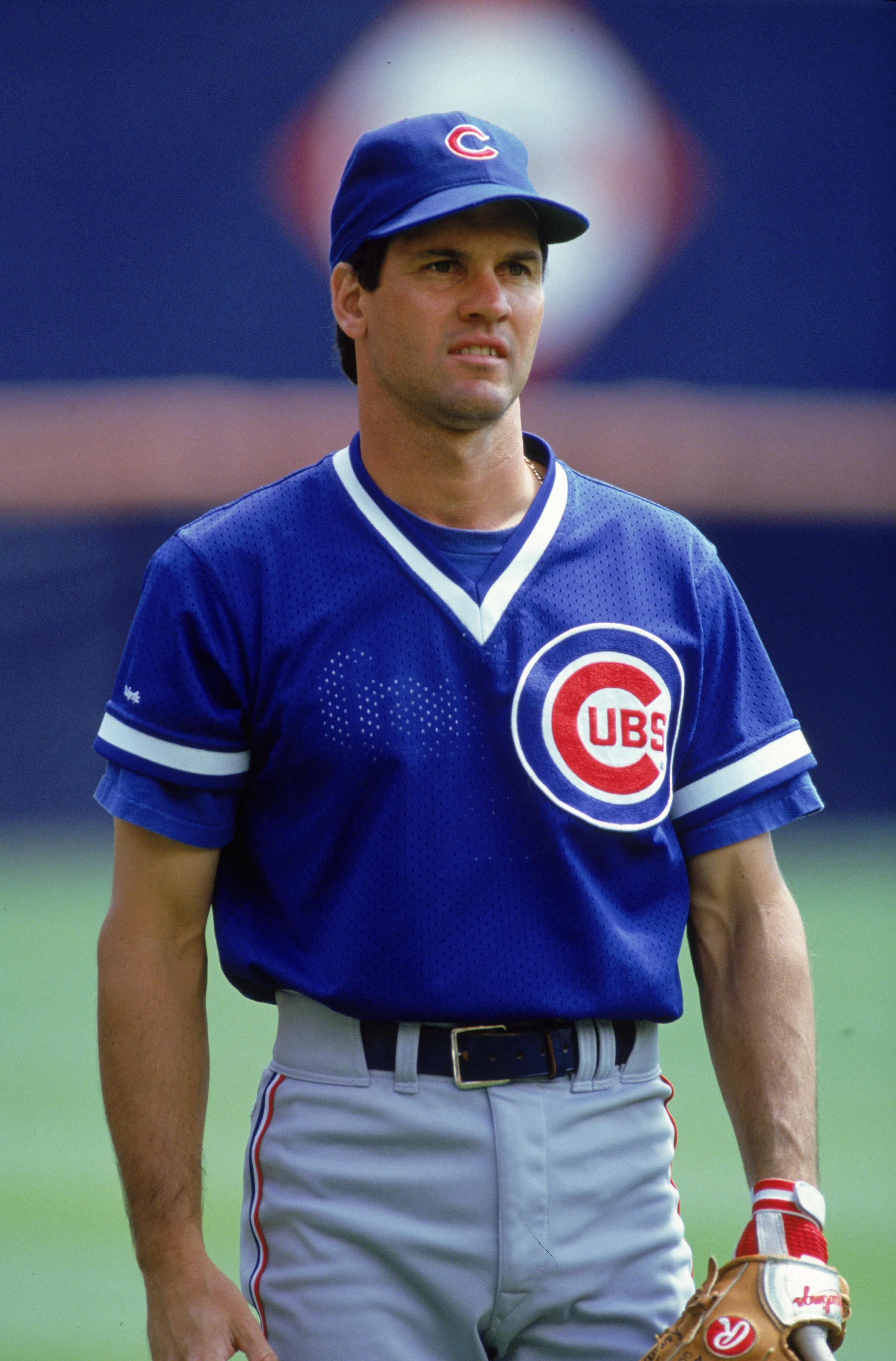 Ryne Sandberg of the team from Wrigley Field during his playing years from 1982 to 1997. | Source: Getty Images