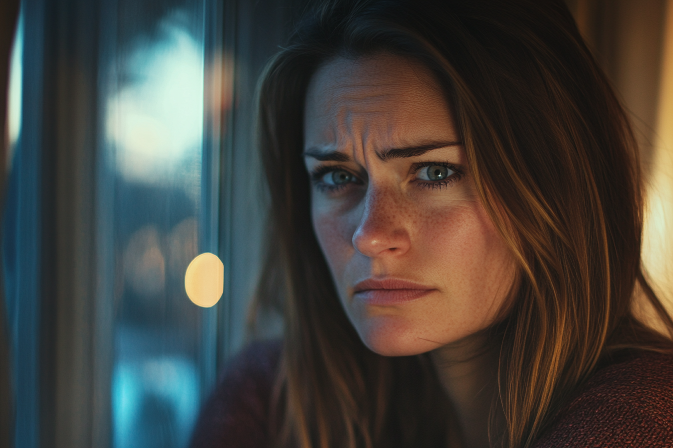 A woman sitting near a window | Source: No source