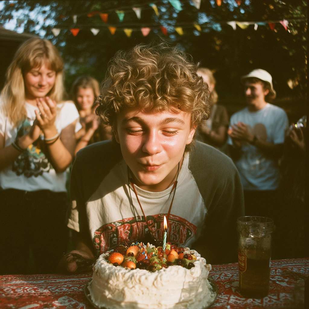 People celebrating a boy's birthday | Source: No source