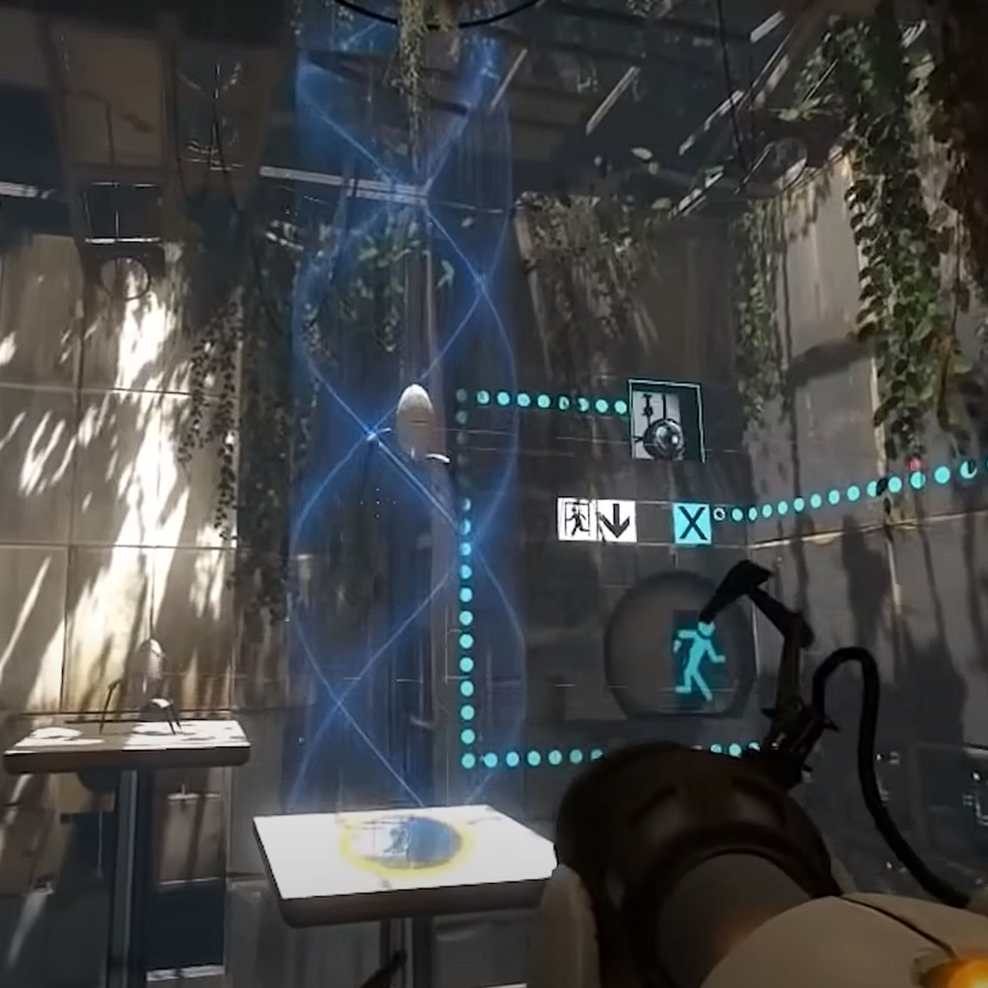 An image from “Portal.” | Image: youtube.com/xbox