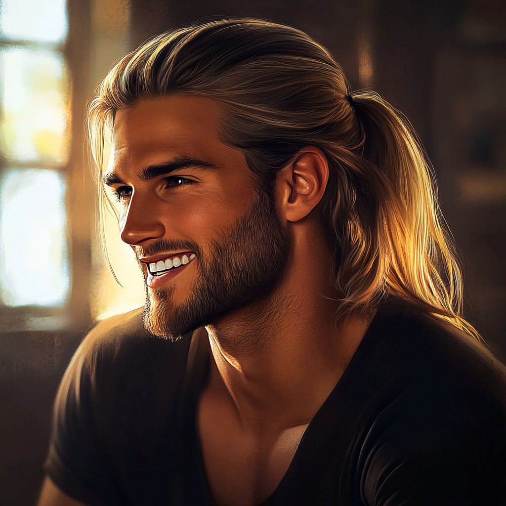 A man smiling | Source: No source