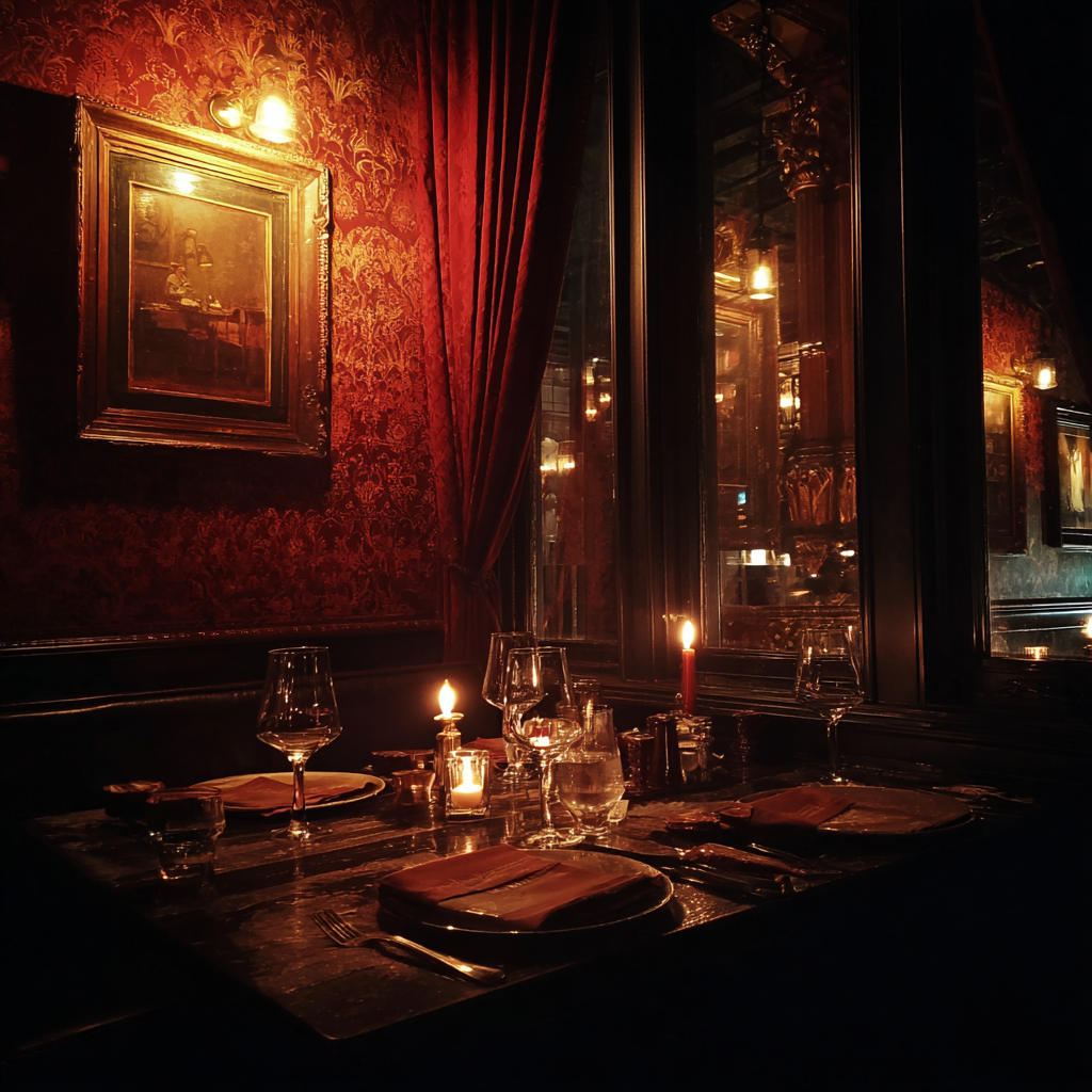 The interior of a restaurant | Source: no source