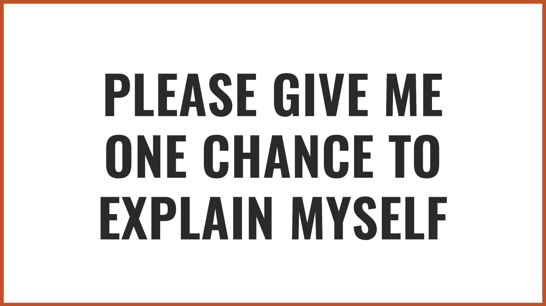 Final Desperate Request | Source: No source