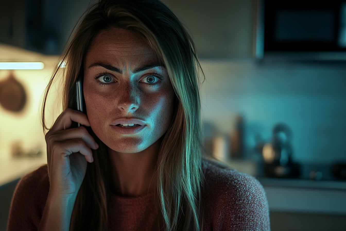 A woman talking on the phone | Source: no source