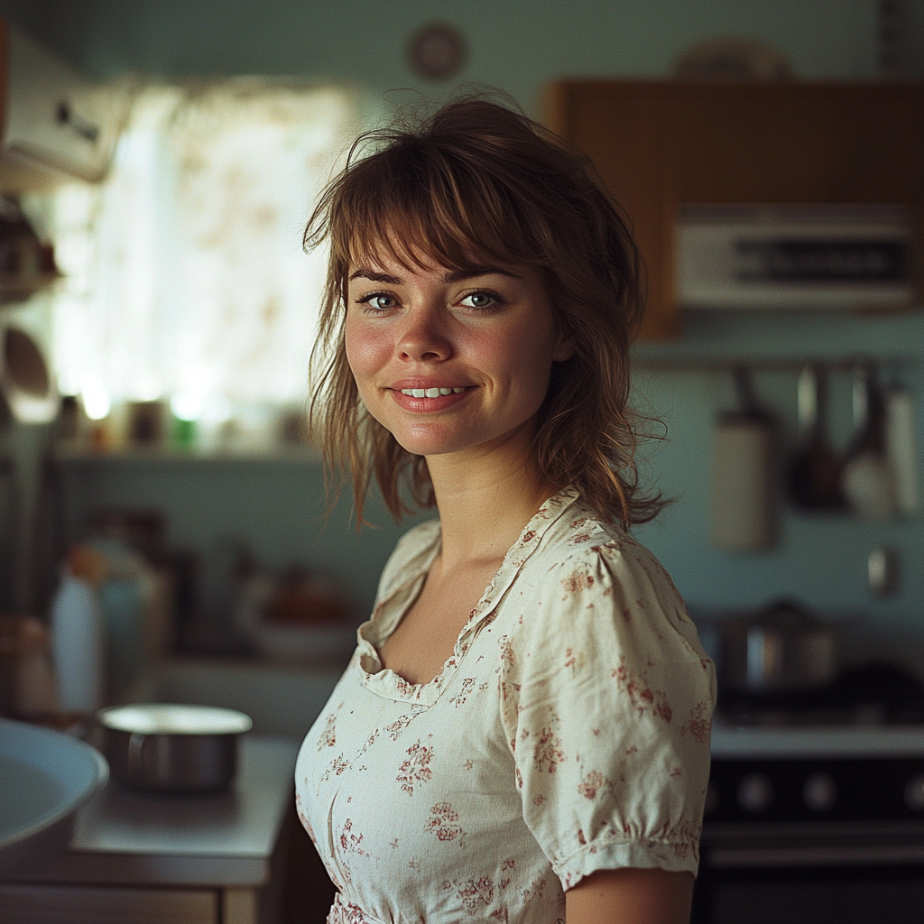 A woman smiling | Source: no source