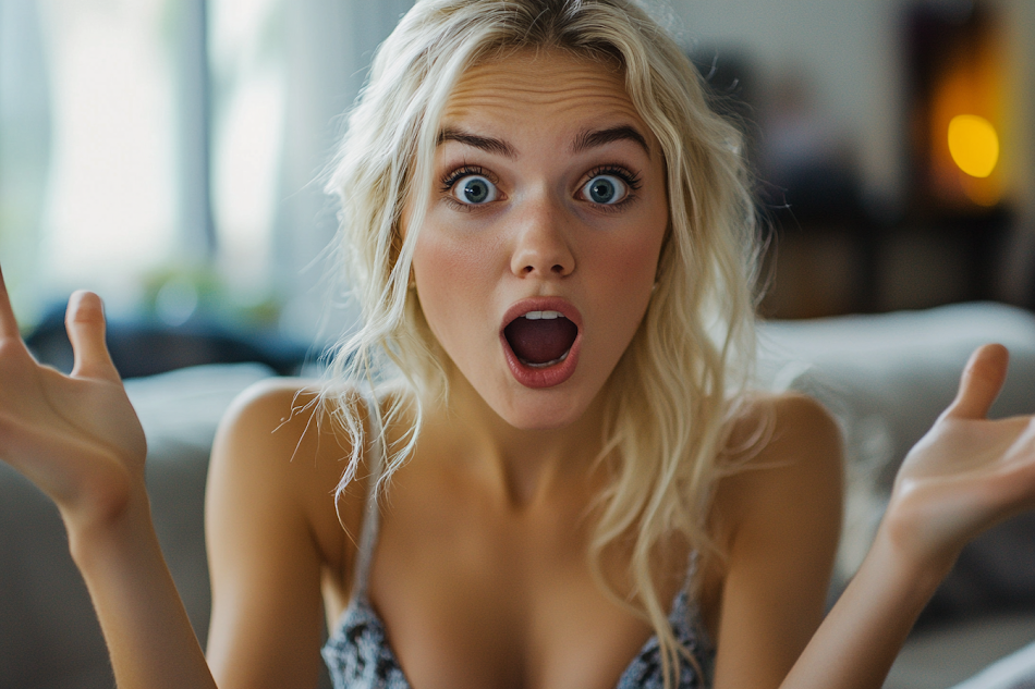 A shocked woman | Source: No source