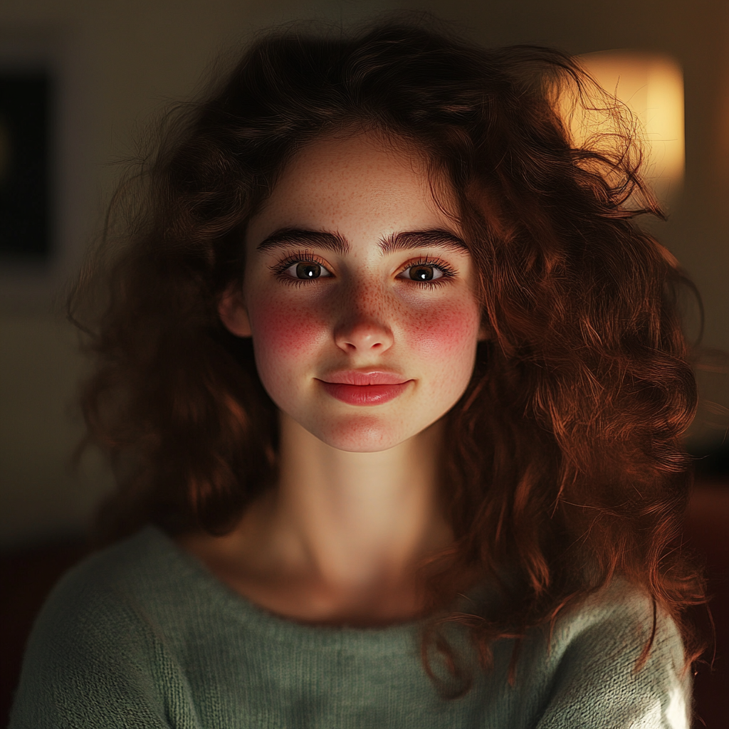 A woman smiling | Source: No source