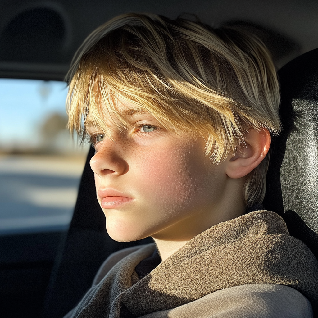 A pensive teenage boy | Source: no source
