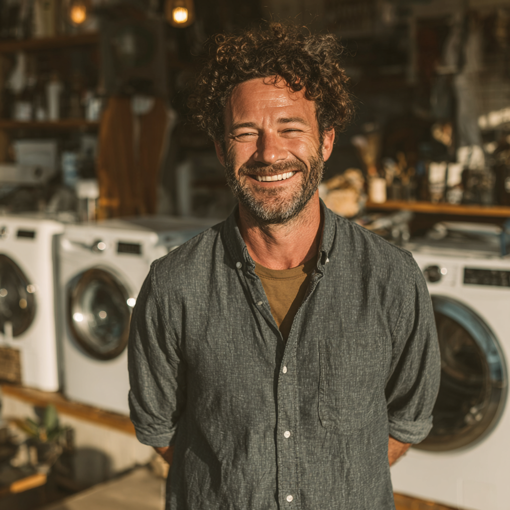 A man smiling | Source: No source