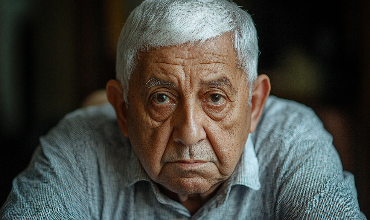 A serious-looking man | Source: No source