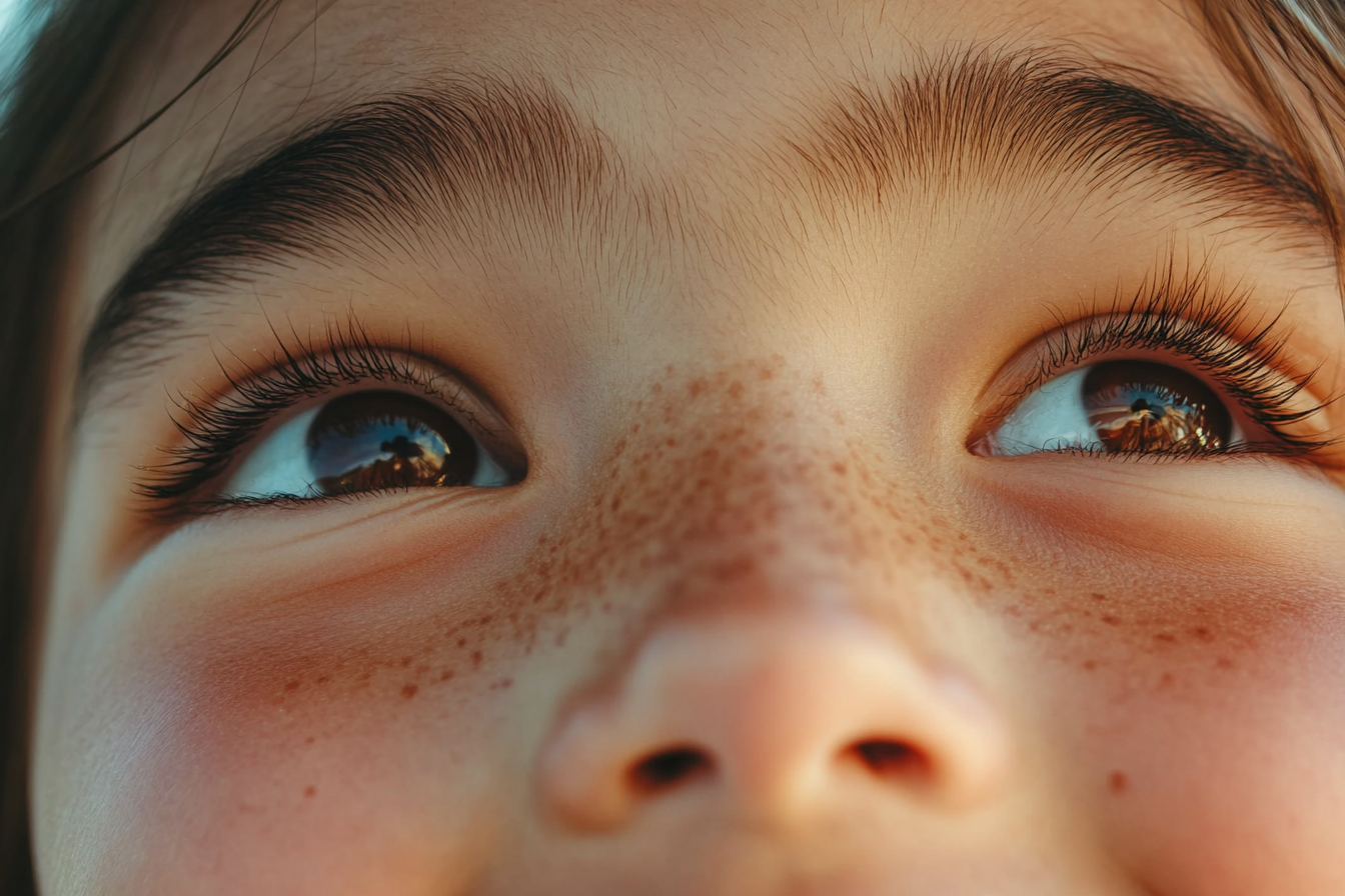 Close up of a girl's eyes | Source: No source