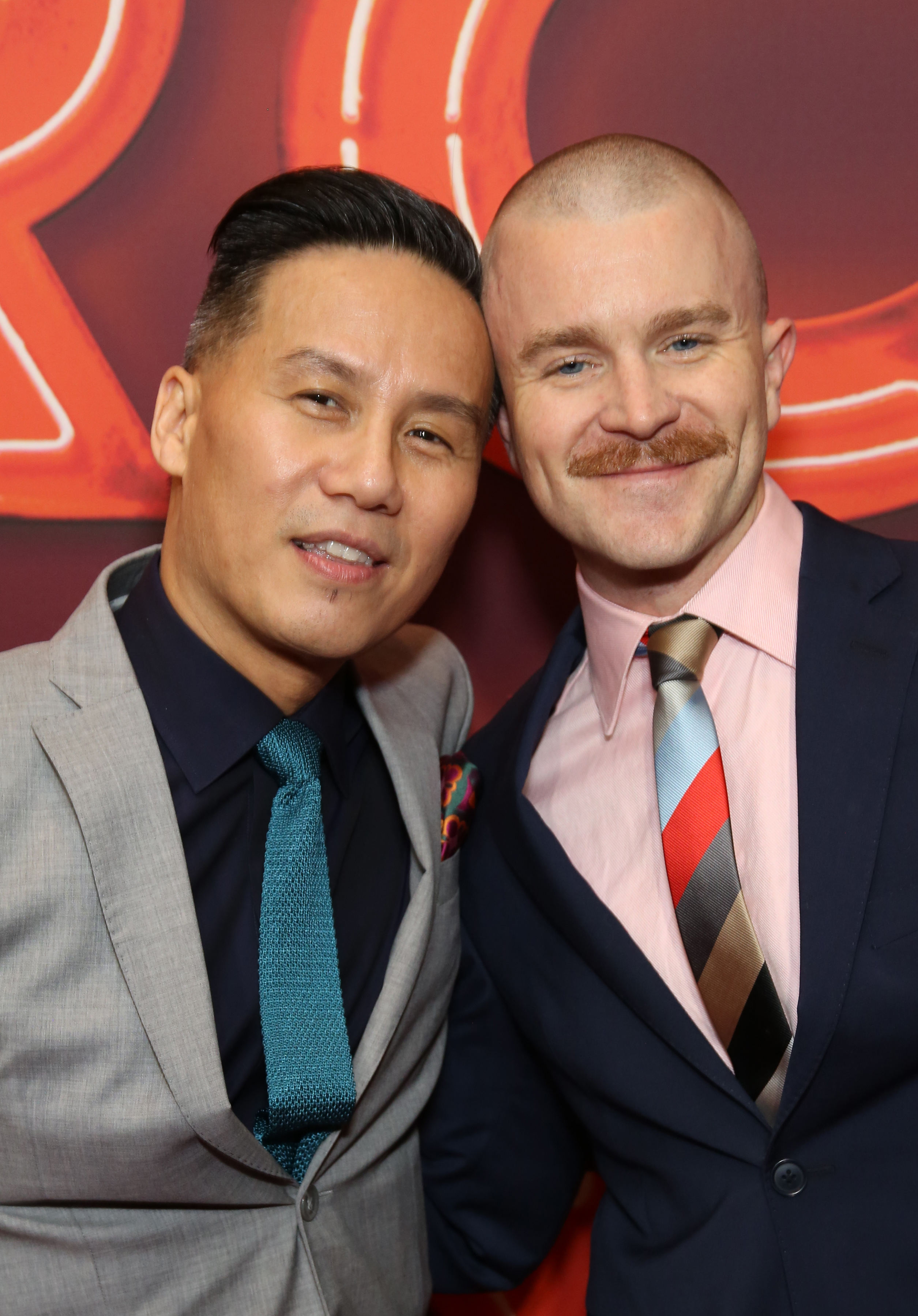 BD Wong and Richert Schnorr at the Broadway Opening Night of "Torch Song" at the Hayes Theater on Noveber 1, 2018, in New York. | Source: Getty Images