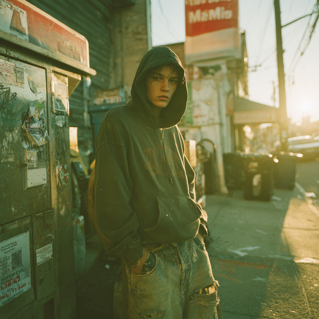 A sad homeless teenage boy | Source: no source