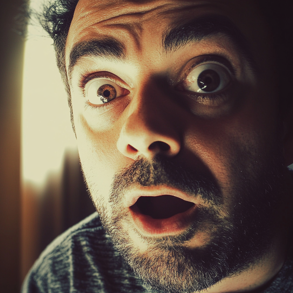 A shocked man | Source: No source