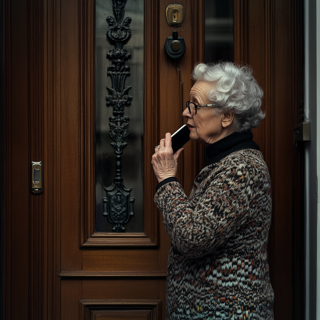 A woman talking on her phone | Source: no source
