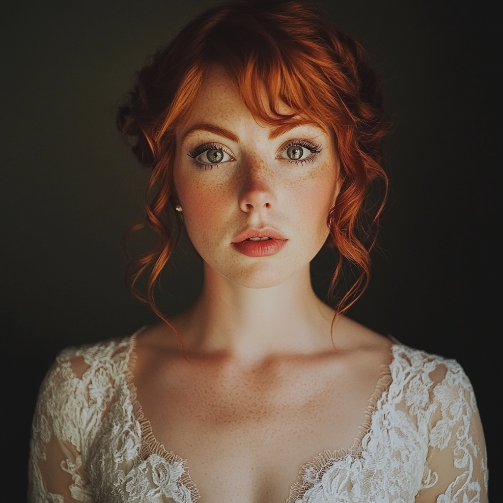 A close up of a bride | Source: No source