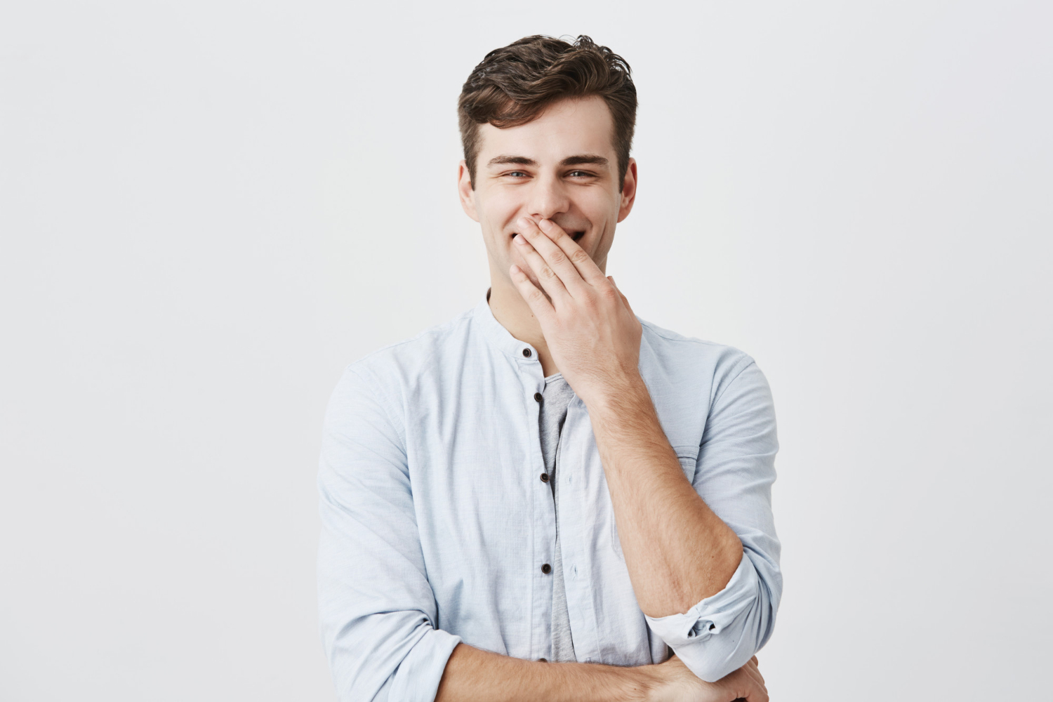A delighted man smiling | Source: Freepik