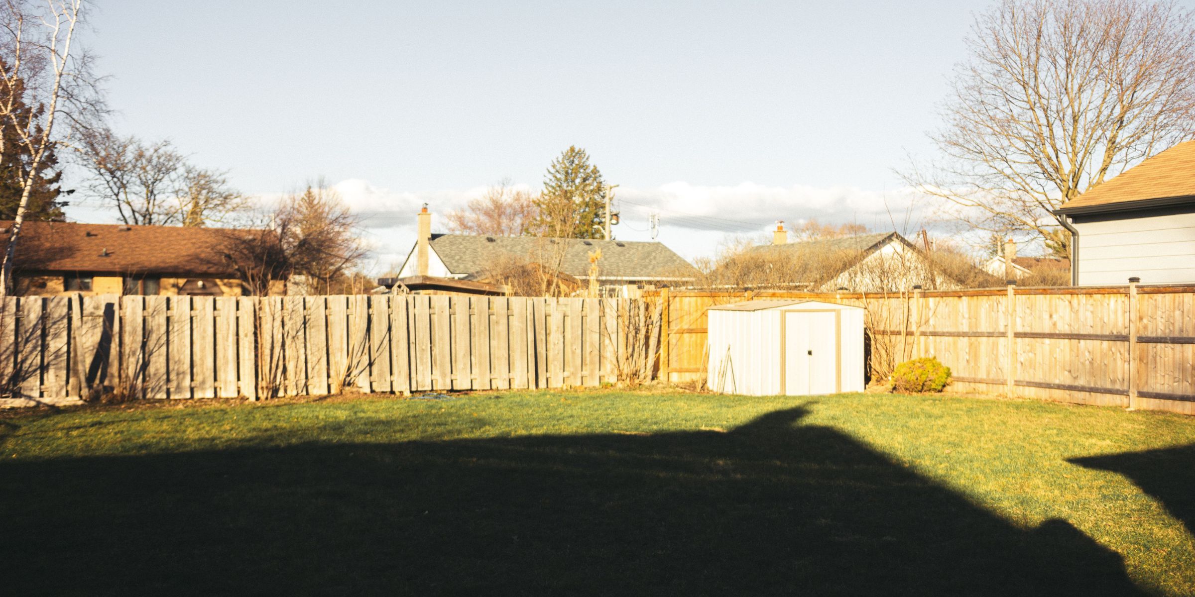 The backyard of a home | Source: Pexels