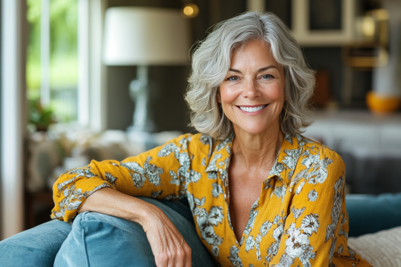 A smiling woman | Source: No source