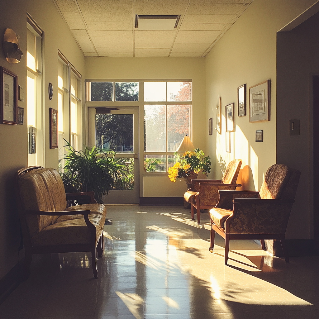 The interior of a nursing home | Source: no source