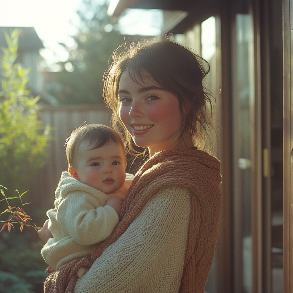 A happy woman with her child | Source: No source