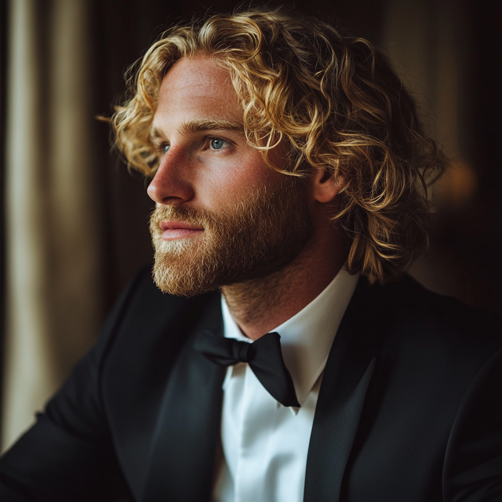A side view of a groom | Source: No source
