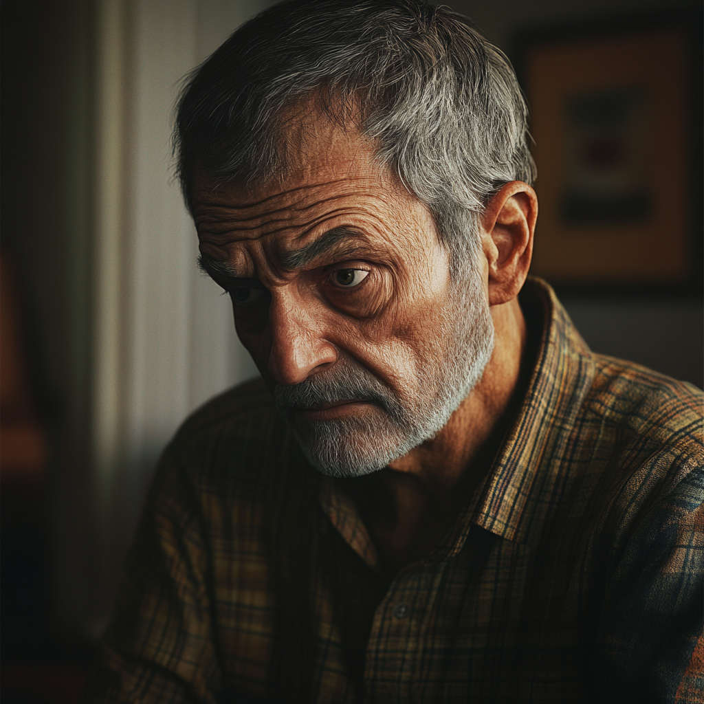 A man sitting in his house | Source: no source