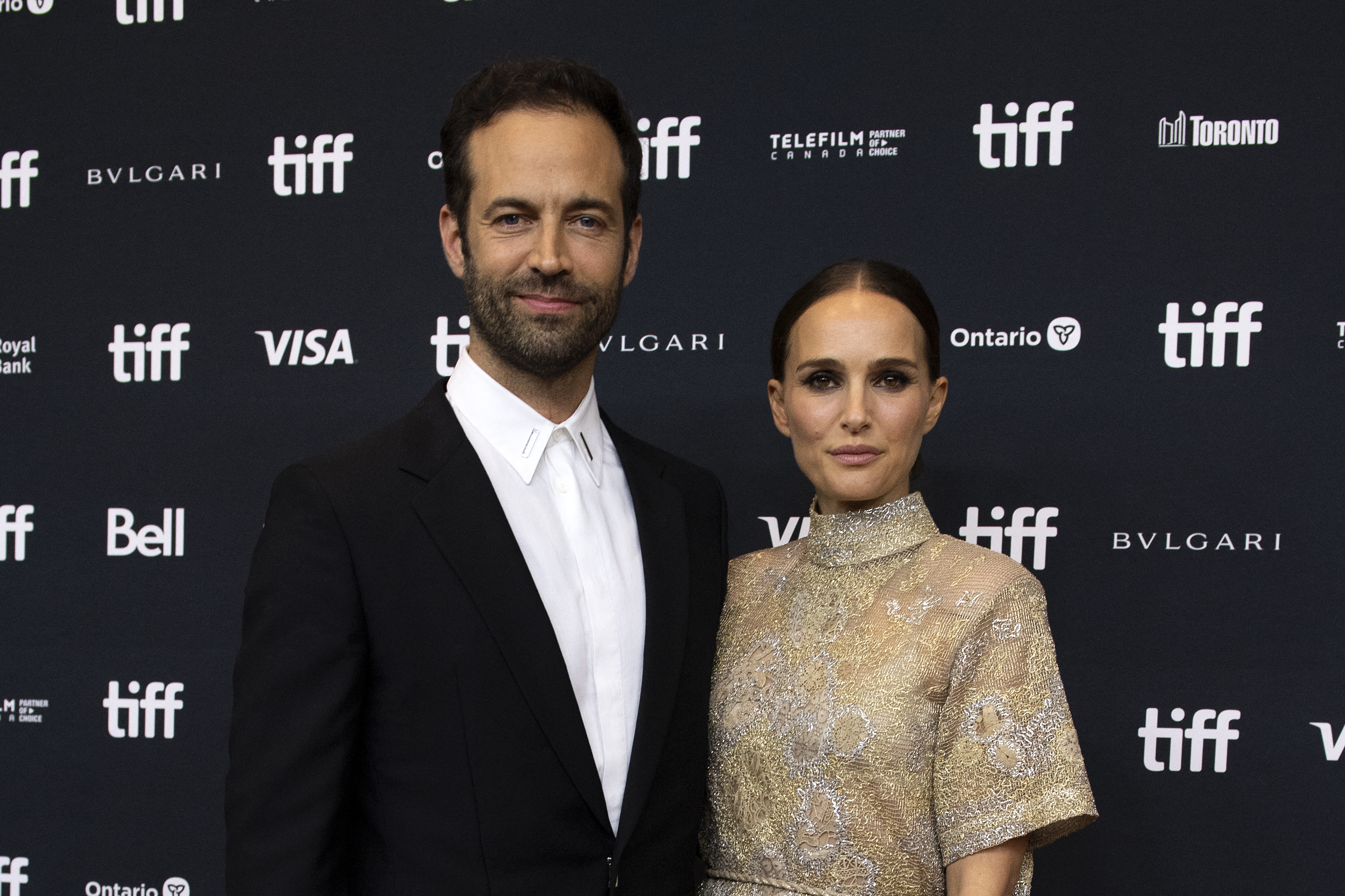 Benjamin Millepied and actress Natalie Portman attend the red carpet for the premiere of Carmen during the 2022 Toronto International Film Festival at at Tiff Bell Lightbox on September 11, 2022 in Toronto, Canada. | Source: Getty Images