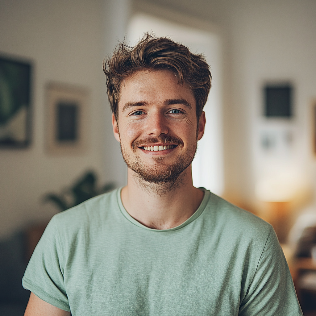 A man smiling | Source: no source