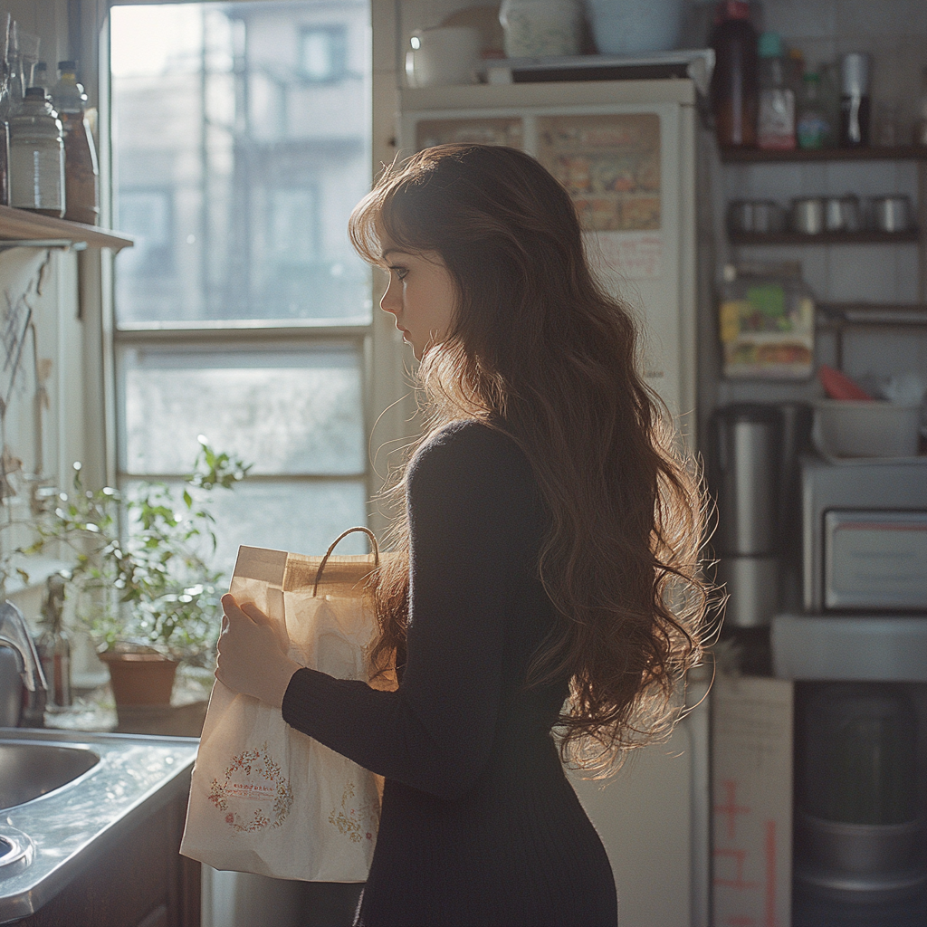A shy woman | Source: no source