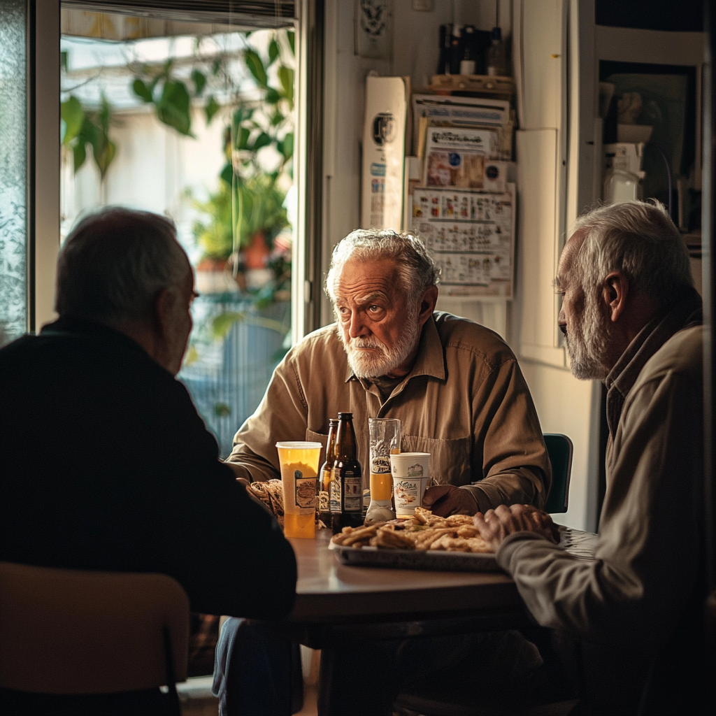 Senior men hanging out | Source: No source