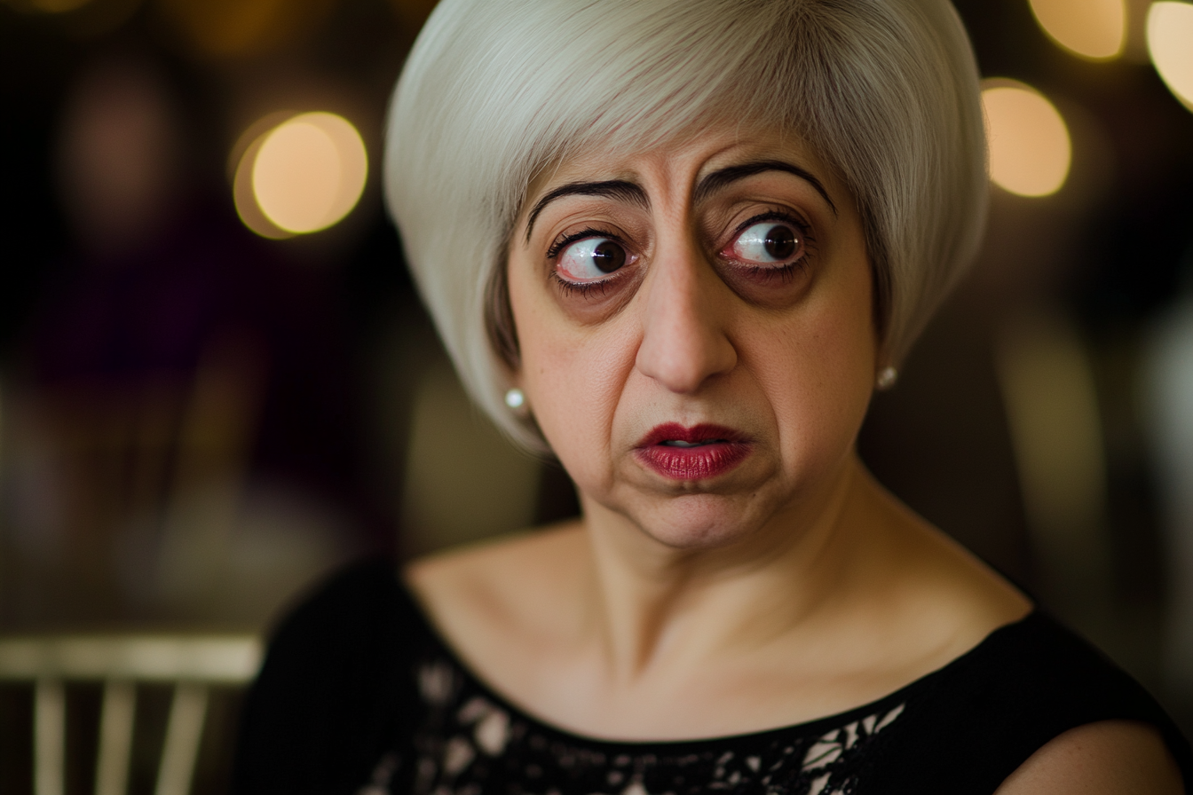 An upset older woman | Source: no source