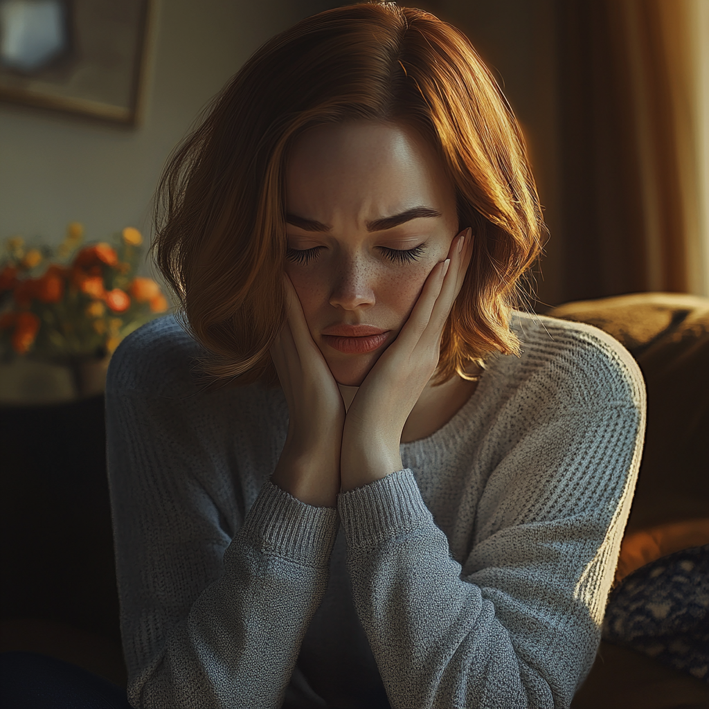A distressed woman | Source: No source