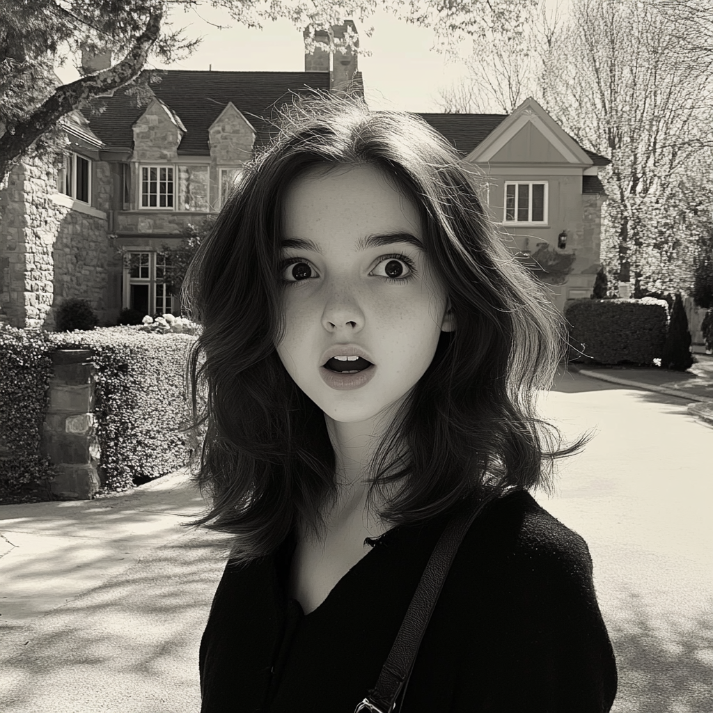 A shocked teenage girl | Source: no source
