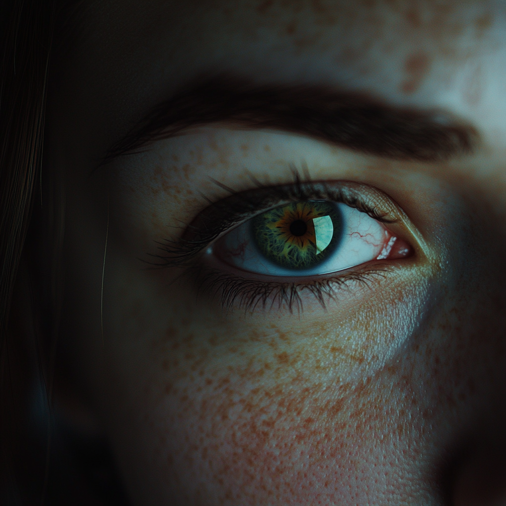 A teen girl with a determined look in her eye | Source: No source