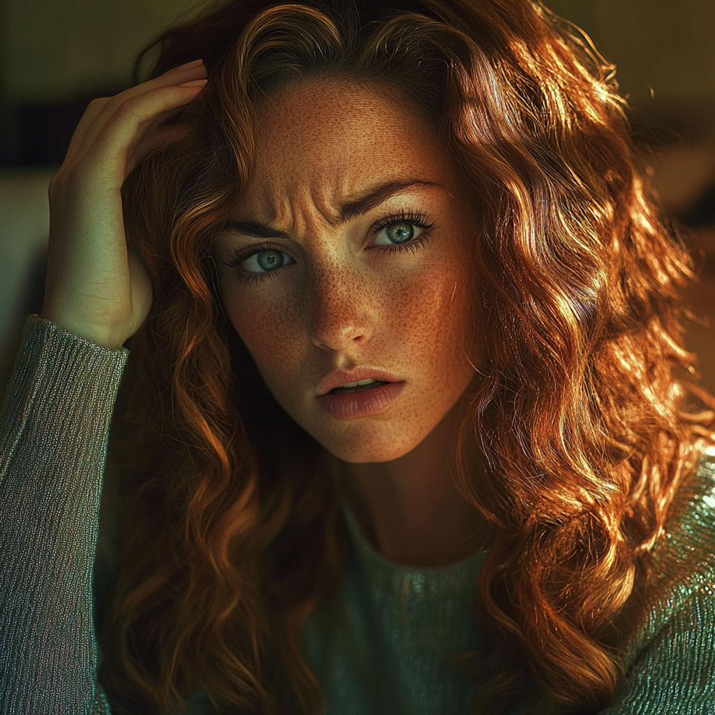 An anxious woman | Source: No source
