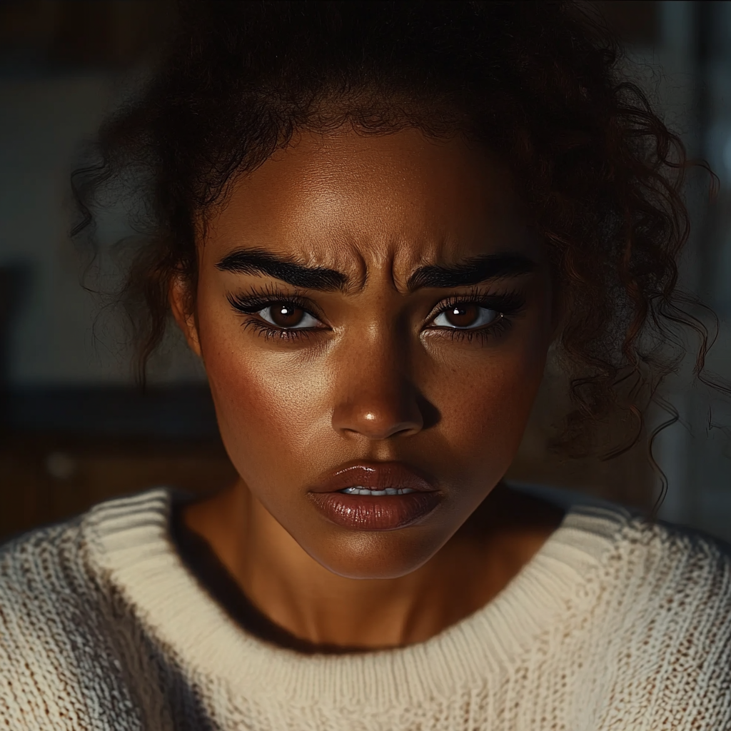 An anxious woman | Source: no source