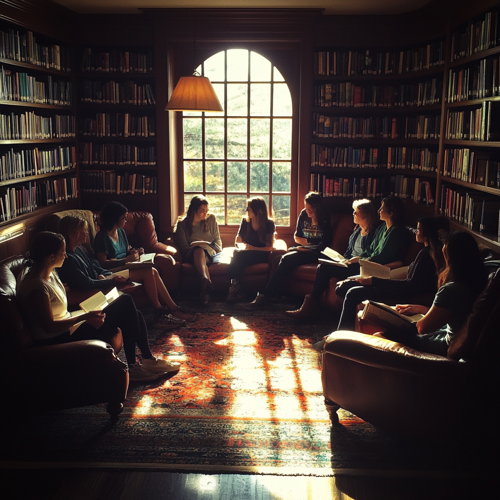 People at a book club | Source: no source