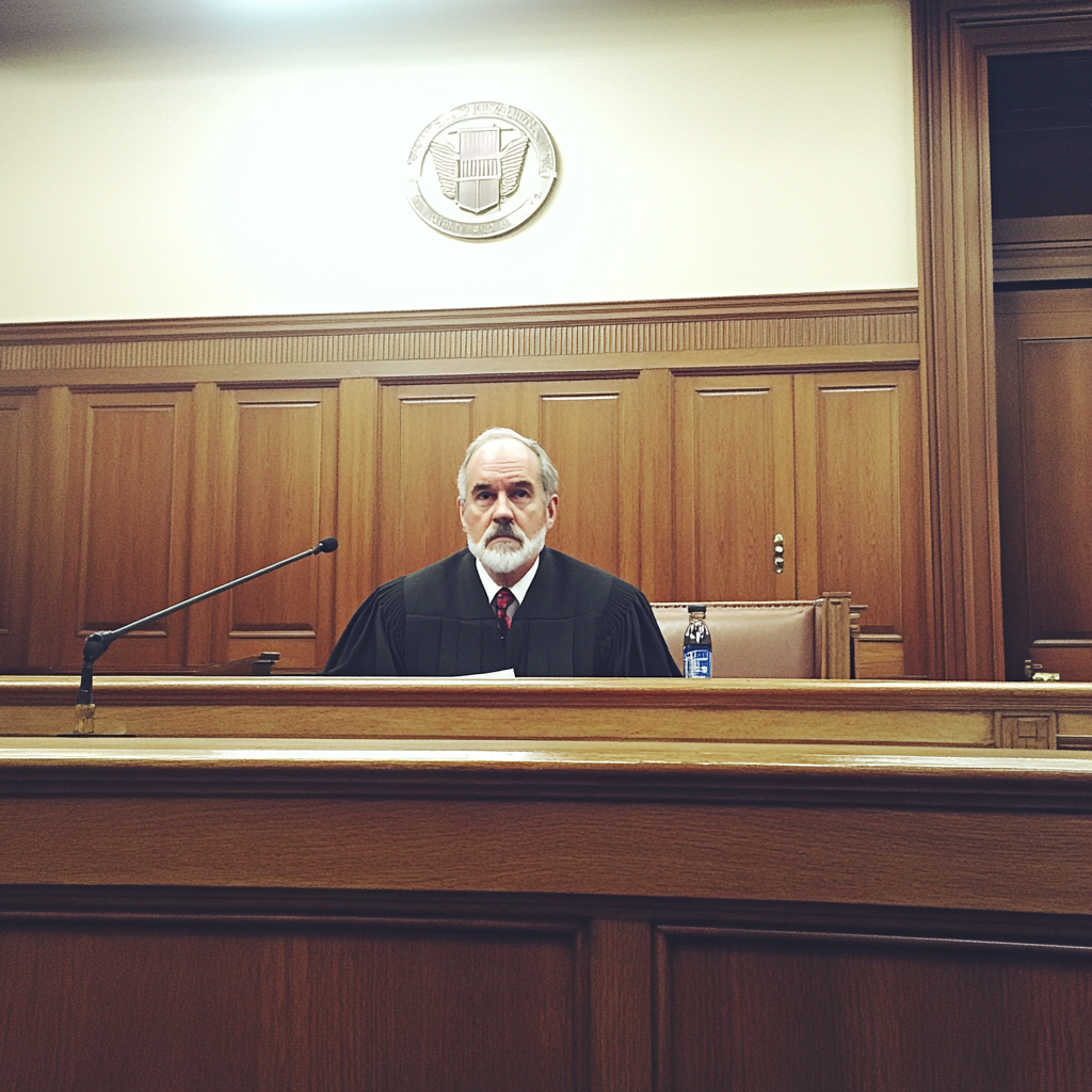 A close up of a judge | Source: no source