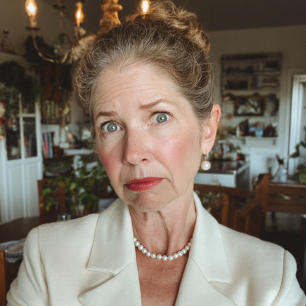 A shocked older woman | Source: No source