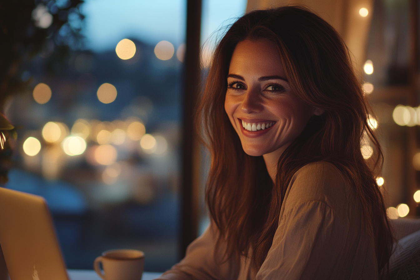 A happy woman | Source: No source