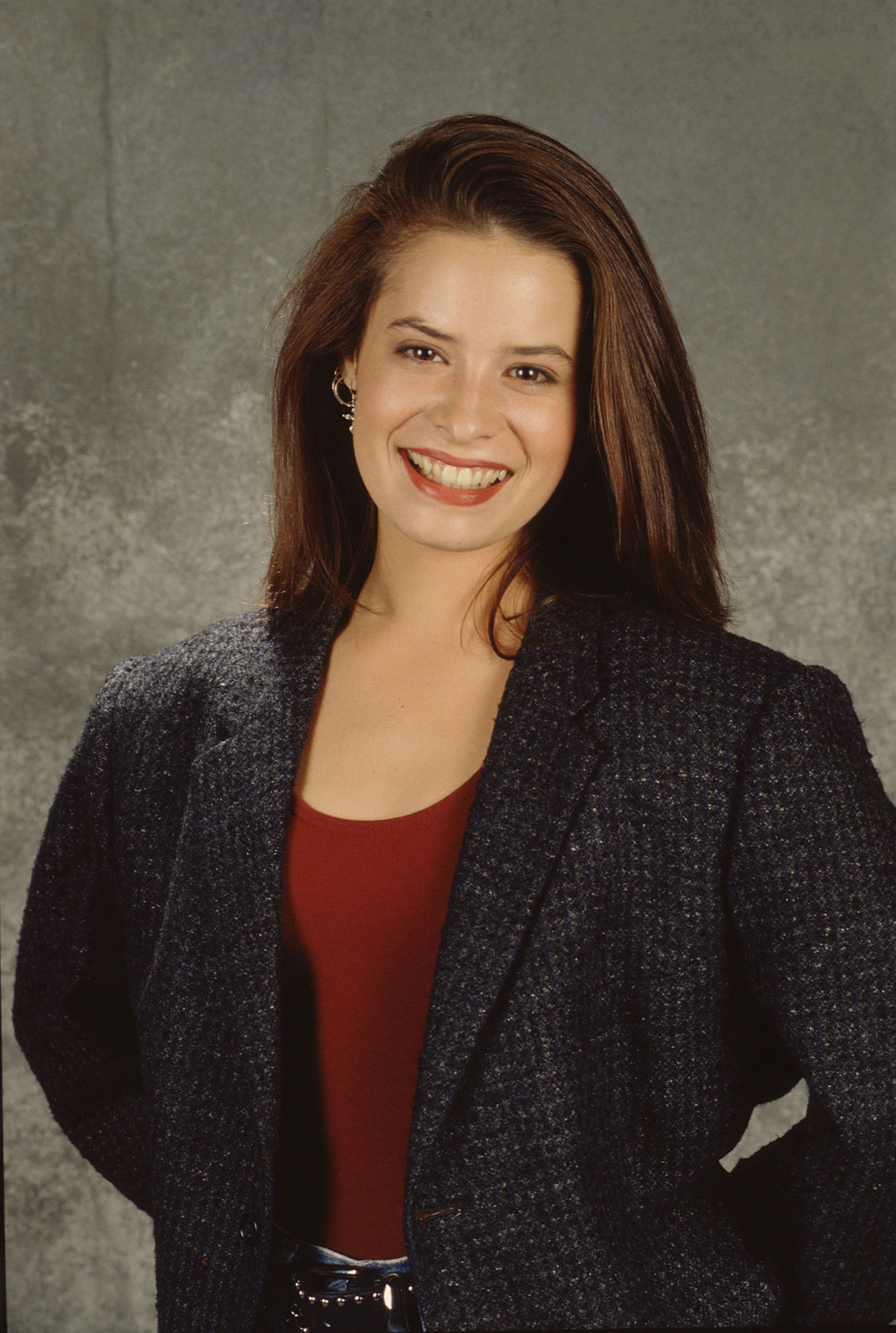 Holly Marie Combs as Kimberly Brock in "Picket Fences" in 1992. | Source: Getty Images