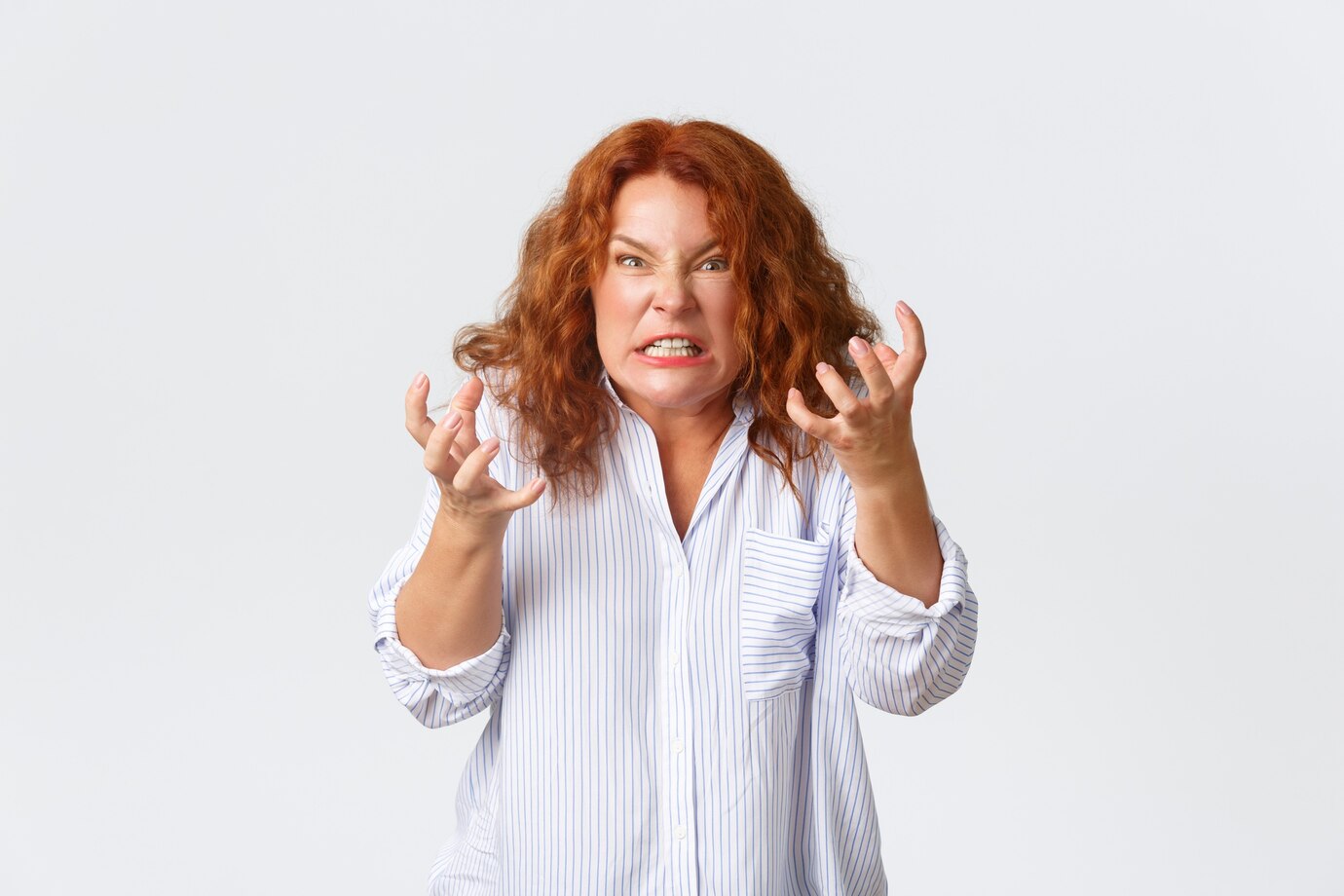 An angry woman | Source: Freepik